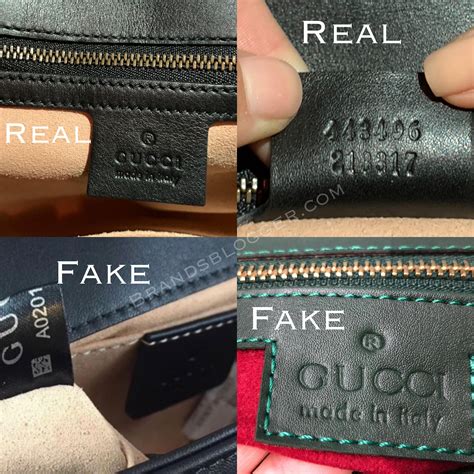 fake gucci dust bag vs real|check gucci serial number.